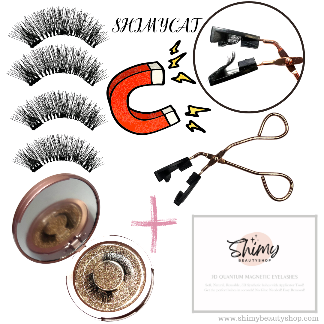 SHIMYCAT Magnetic Eyelash Set with Applicator