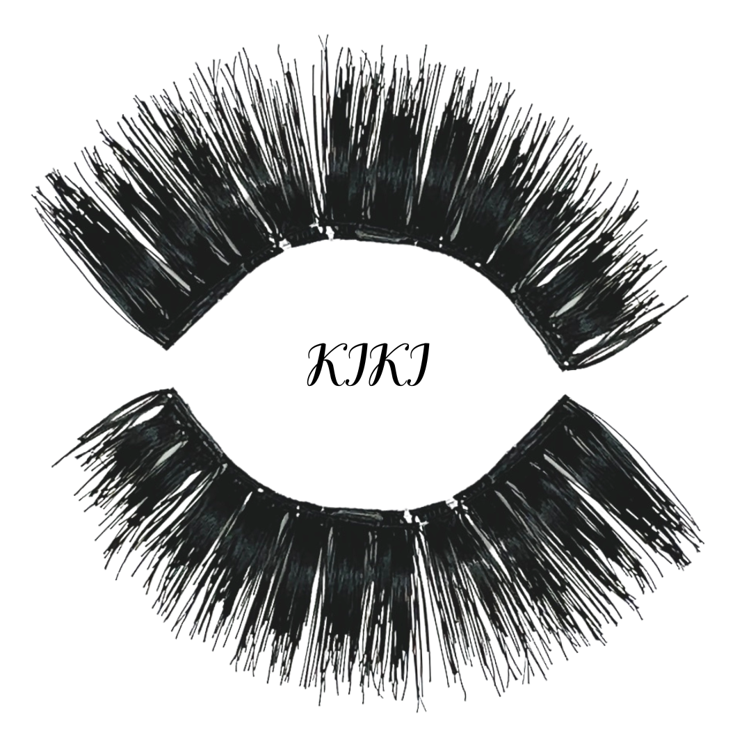 KIKI Magnetic Eyelash Set with Applicator