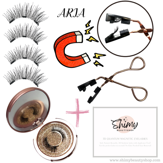 ARIA Magnetic Eyelash Set