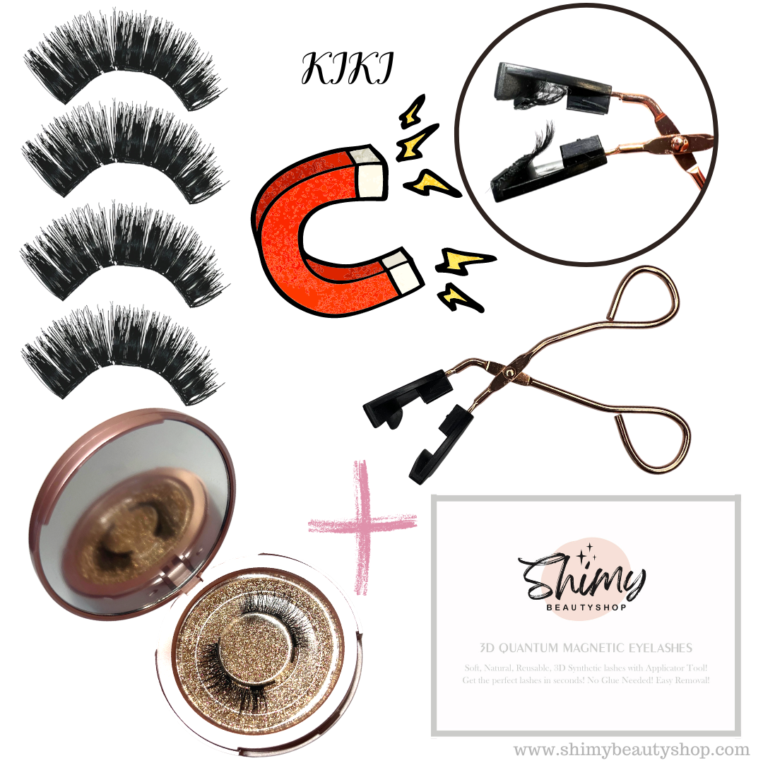 KIKI Magnetic Eyelash Set with Applicator